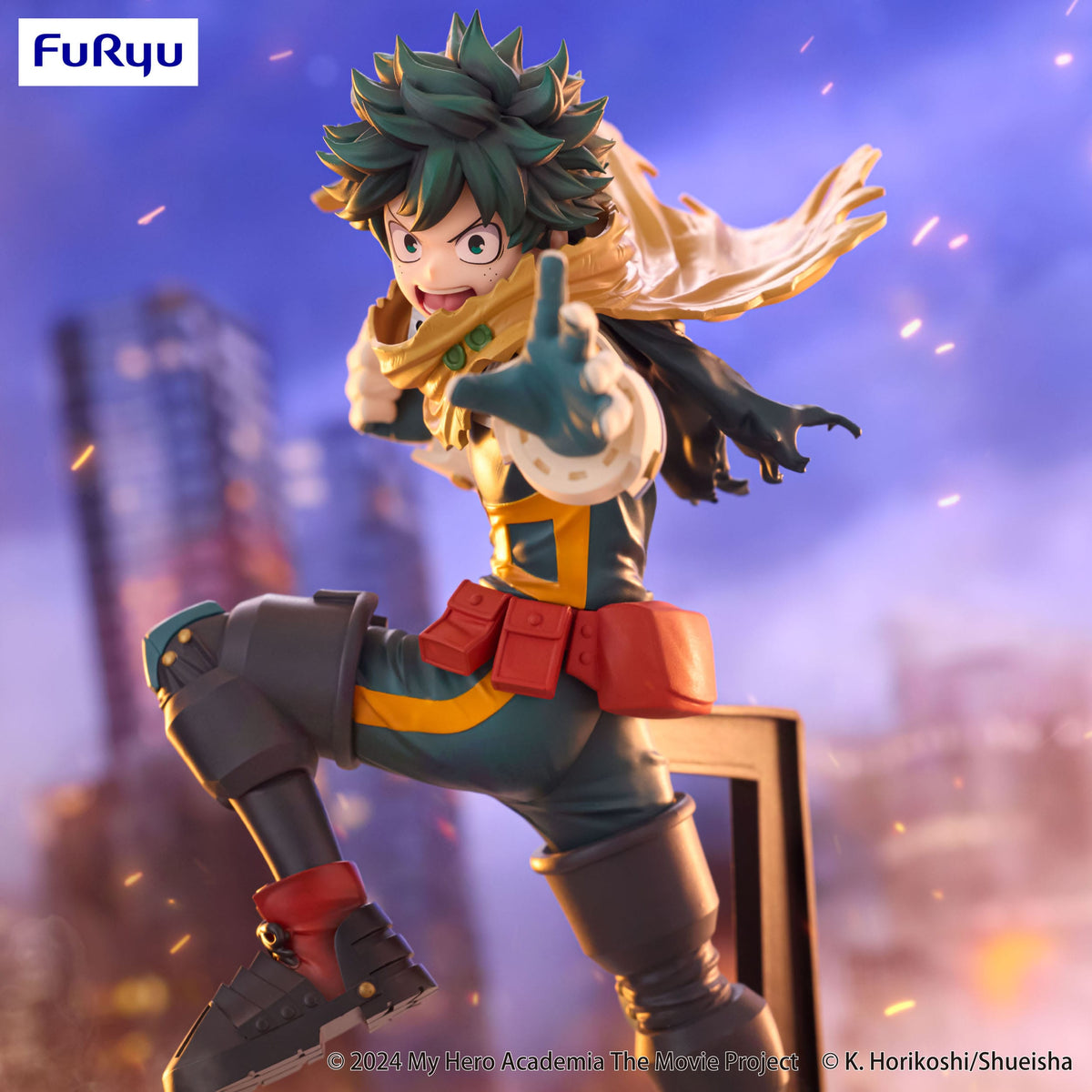 My Hero Academia: You're Next - Izuku Midoriya - Trio-Try-iT Figur (Furyu) (re-run)