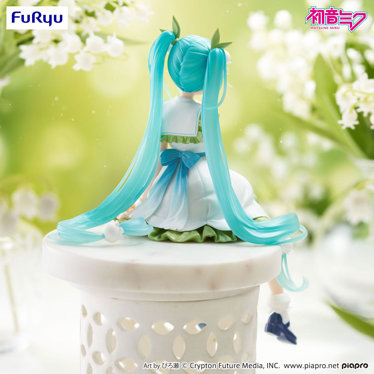 Hatsune Miku - Flower Fairy Lily of the Valley (Maiglöckchen) - Noodle Stopper Figur (Furyu)