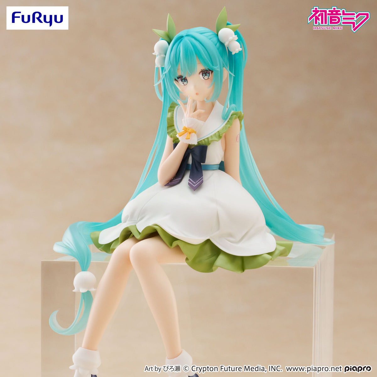Hatsune Miku - Flower Fairy Lily of the Valley (Maiglöckchen) - Noodle Stopper Figur (Furyu)
