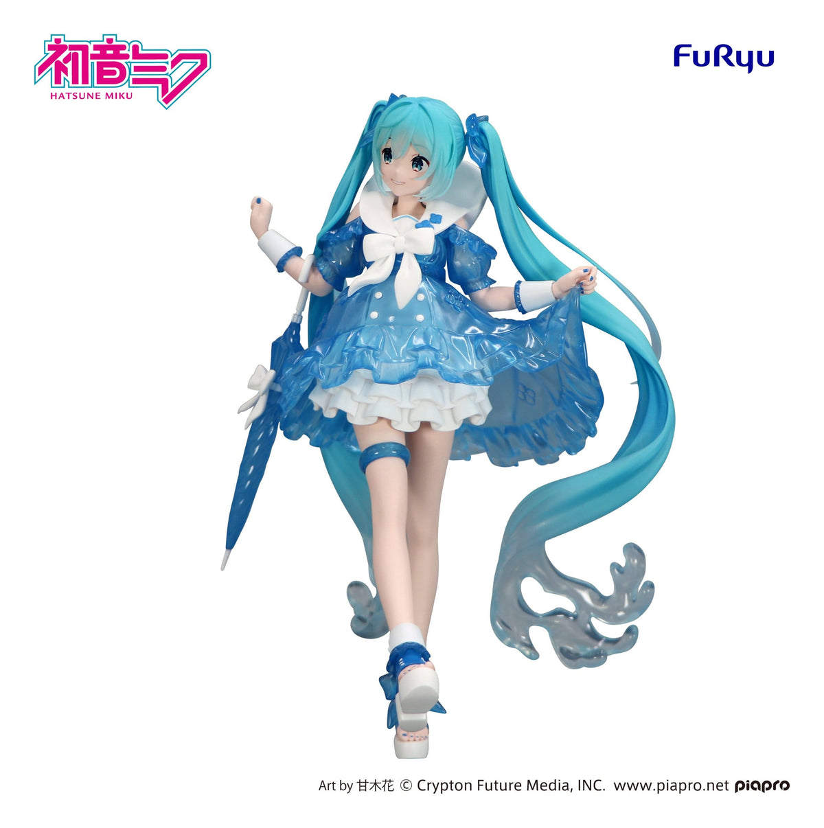Hatsune Miku - Miku Rainy Dance - Trio-Try-iT figure (Furyu)
