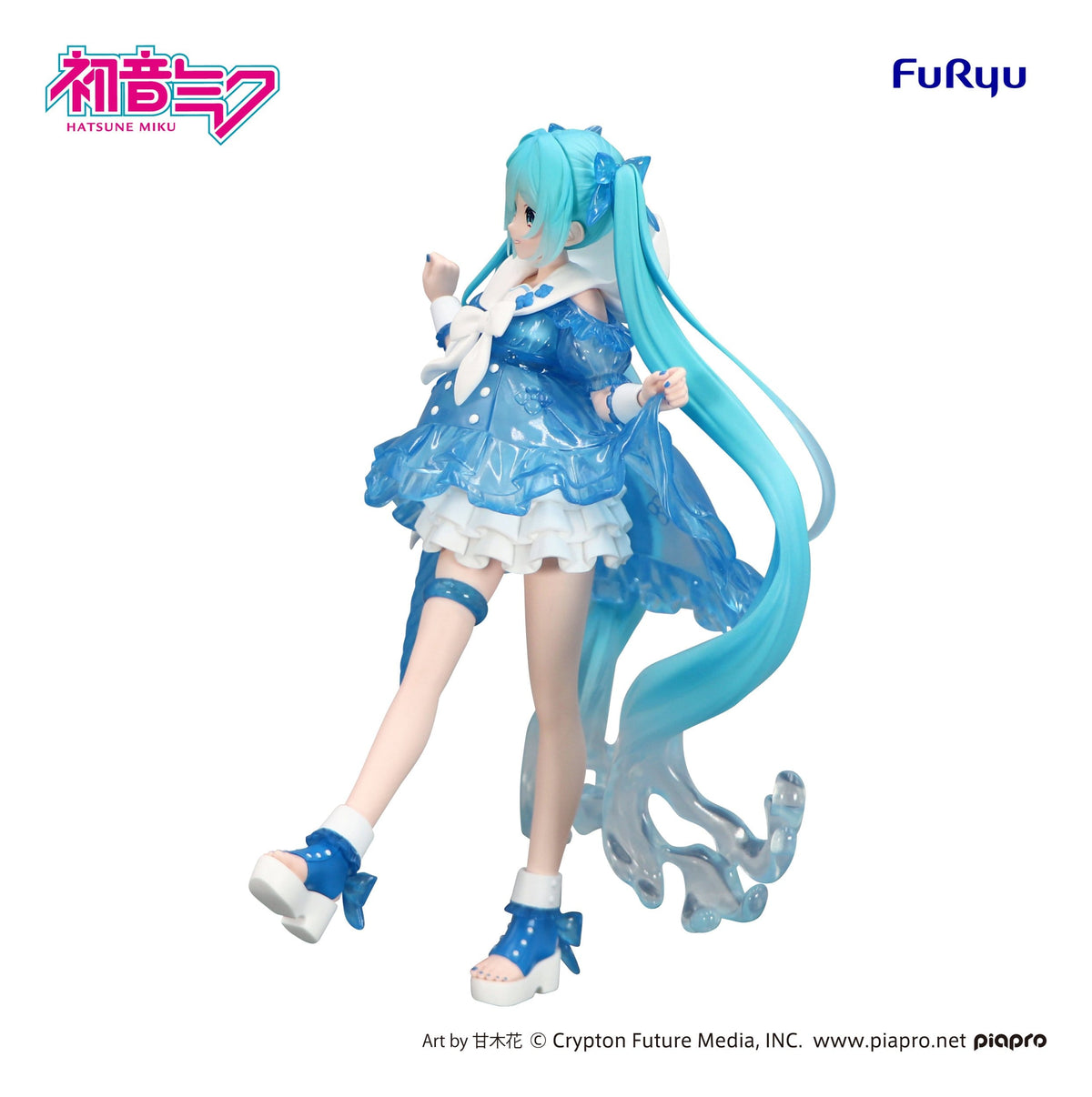 Hatsune Miku - Miku Rainy Dance - Trio-Try-iT figure (Furyu)