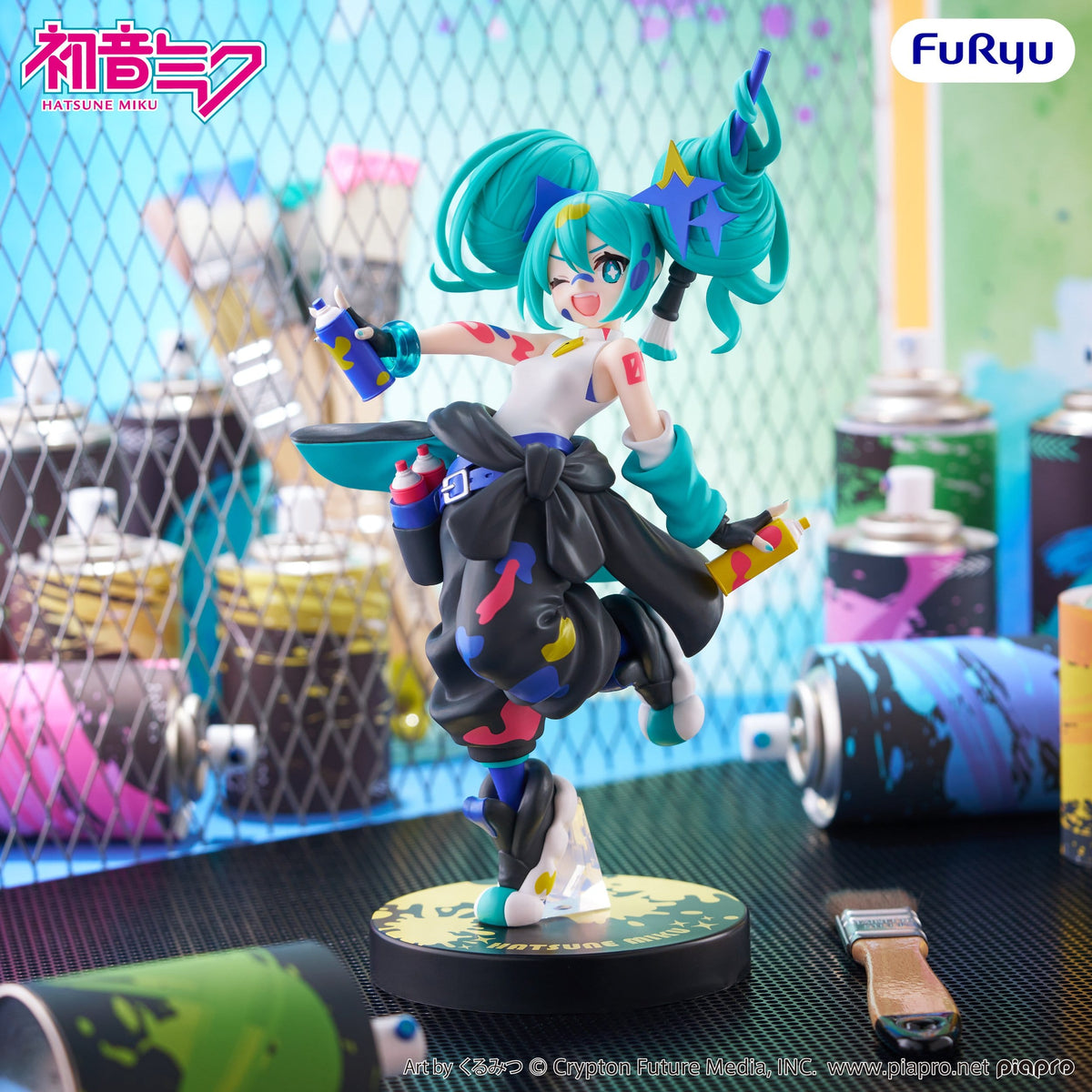Hatsune Miku - Paint Girl Another Color - Muchute Figur (Furyu)