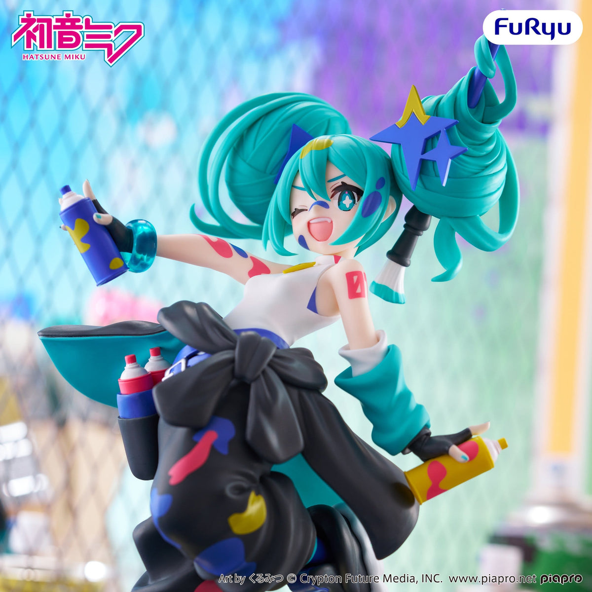 Hatsune Miku - Paint Girl Another Color - Muchute Figur (Furyu)
