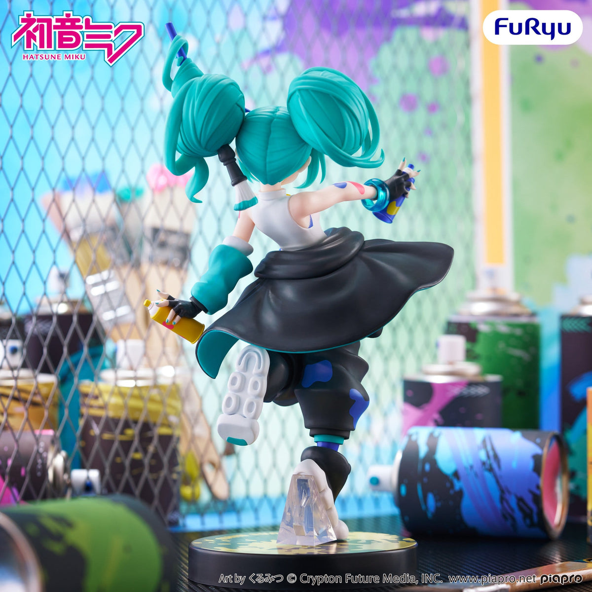 Hatsune Miku - Paint Girl Another Color - Muchute Figur (Furyu)