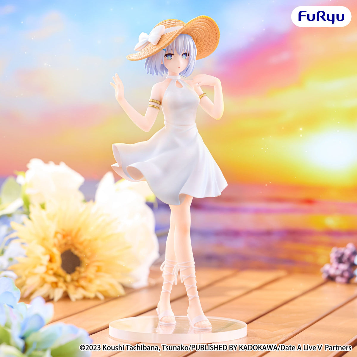Date A Live V - Origami Tobiichi - Summer Dress Figur (Furyu)