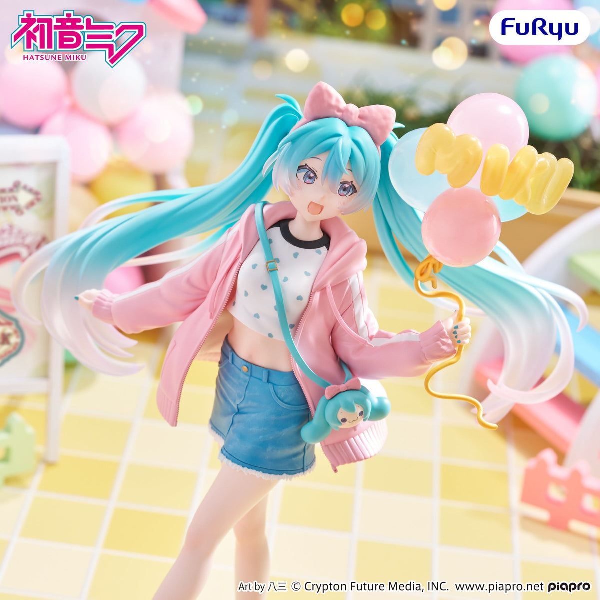 Hatsune Miku - Theme Park Date - Muchute Figur (Furyu)