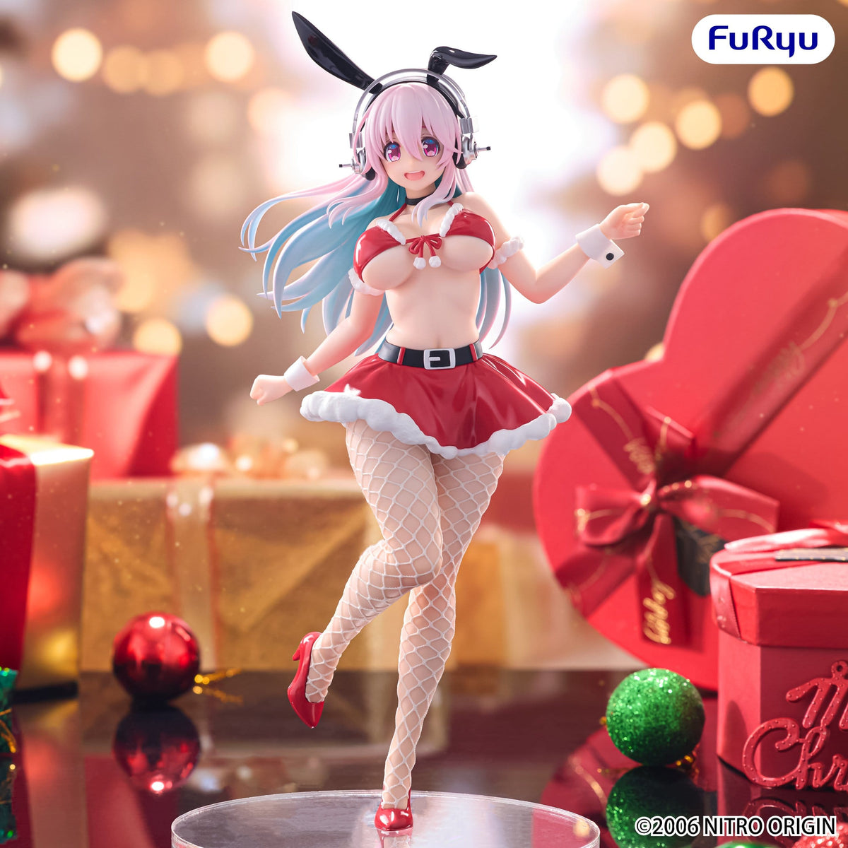 Super Sonico - Santa - BiCute Bunnies Figur (Furyu)
