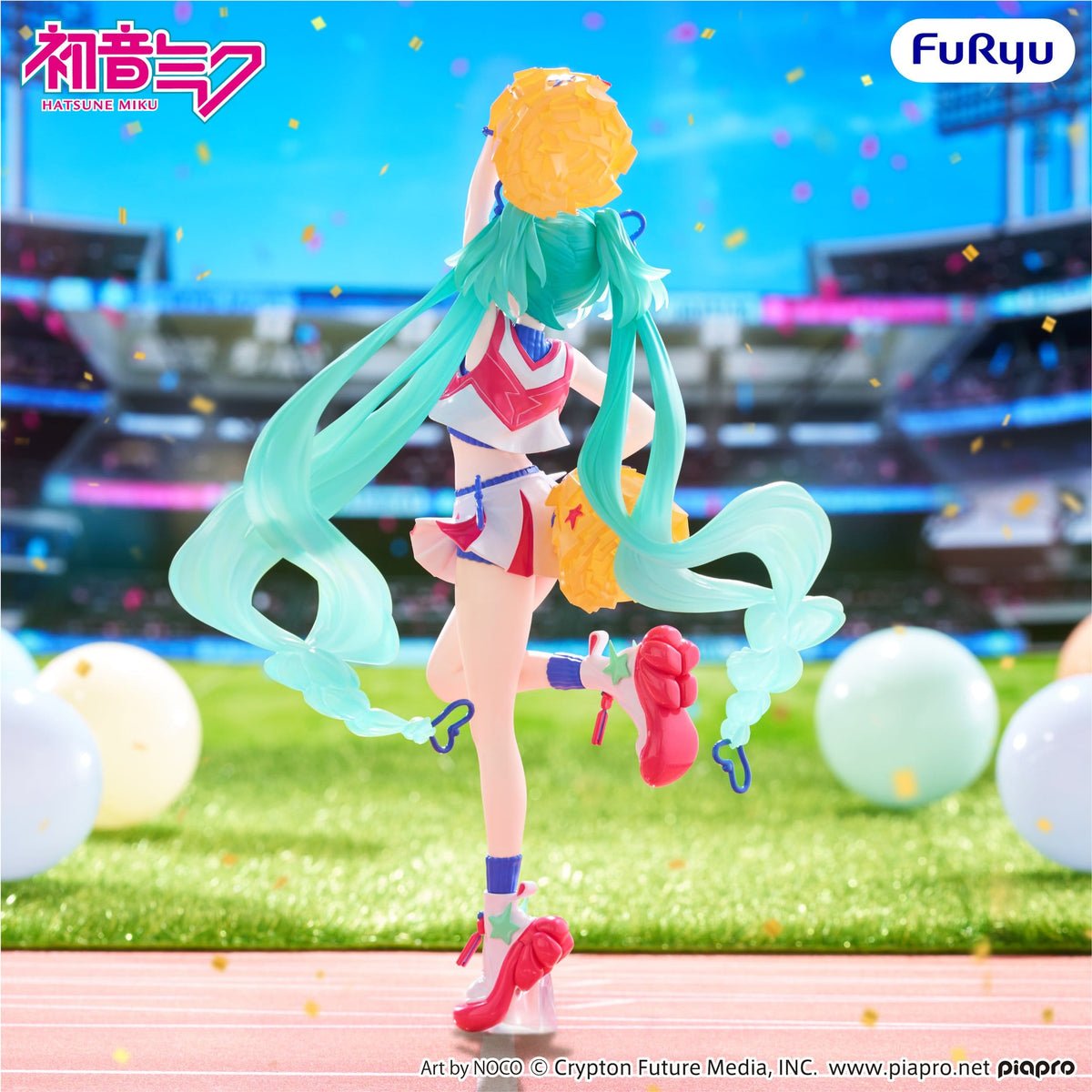 Hatsune Miku - Cheerleader - Muchute Figur (Furyu)
