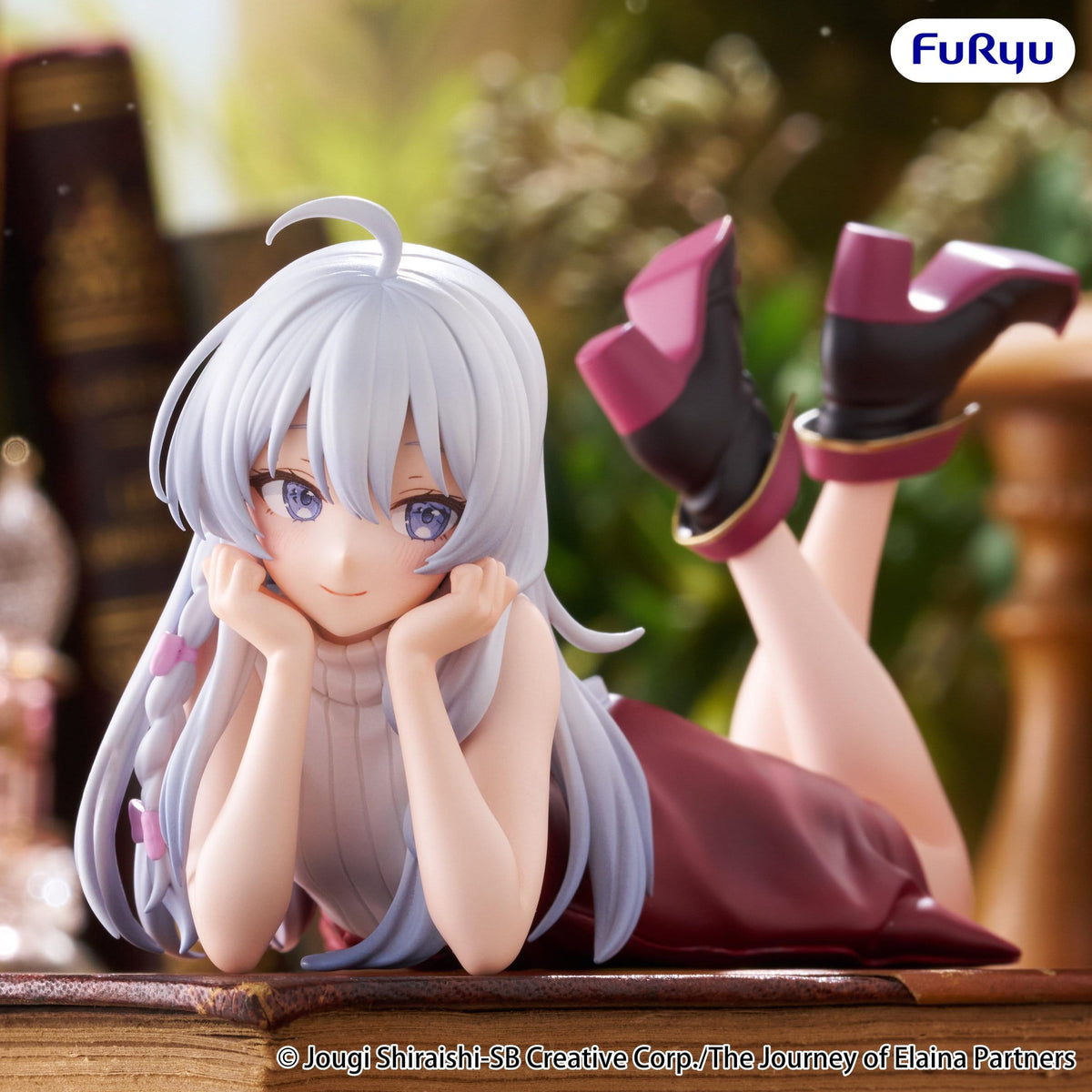 The Journey of Elaina - Elaina - Lying Down Noodle Stopper Figur (Furyu)