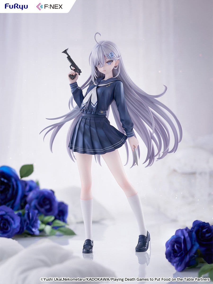 Playing Death Games to Put Food on the Table - Yuki Sorimachi - School Uniform F:Nex Figur 1/7 (Furyu)