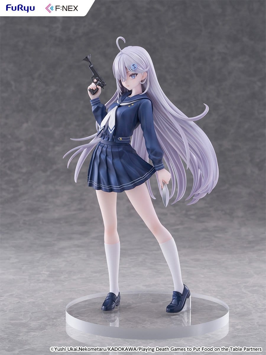 Playing Death Games to Put Food on the Table - Yuki Sorimachi - School Uniform F:Nex Figur 1/7 (Furyu)