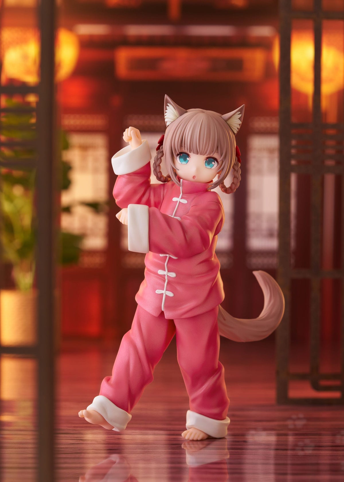 Mi Gato es una Chica Kawaii - Kinako - Nyang fu Ver. Colección Paleta Dress-Up figura (Cabeza Dorada)