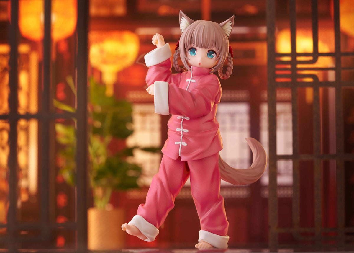 My Cat Is a Kawaii Girl - Kinako - Nyang fu Ver. Palette Dress-Up Collection Figur (Golden Head)