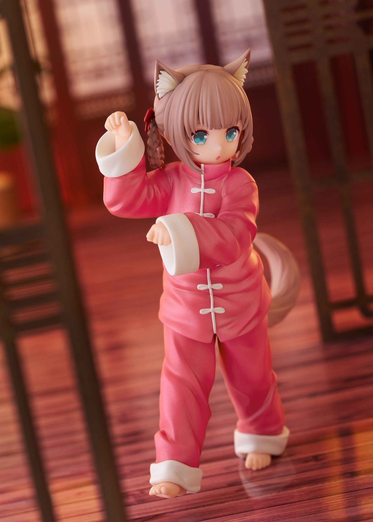 Mi Gato es una Chica Kawaii - Kinako - Nyang fu Ver. Colección Paleta Dress-Up figura (Cabeza Dorada)