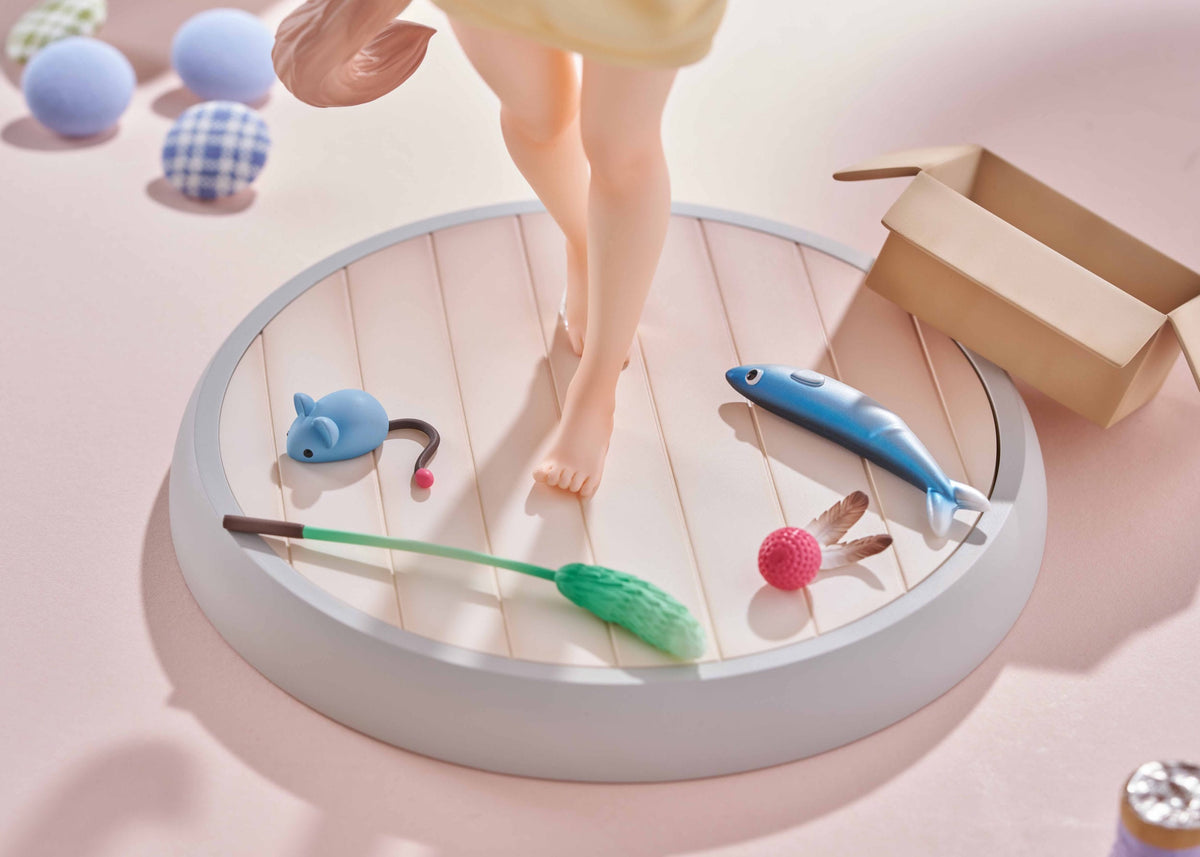 My Cat Is a Kawaii Girl - Kinako - Play With Version - AmiAmi Limited Edition Figur 1/6 (Golden Head)