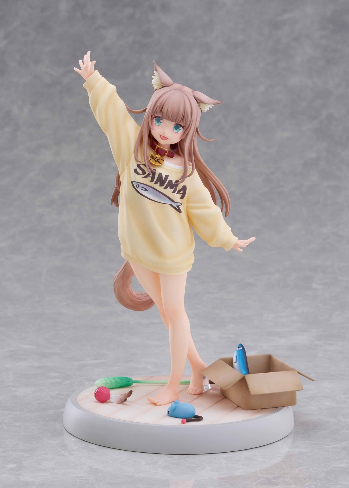 My Cat Is a Kawaii Girl - Kinako - Play With Version - AmiAmi Limited Edition Figur 1/6 (Golden Head)