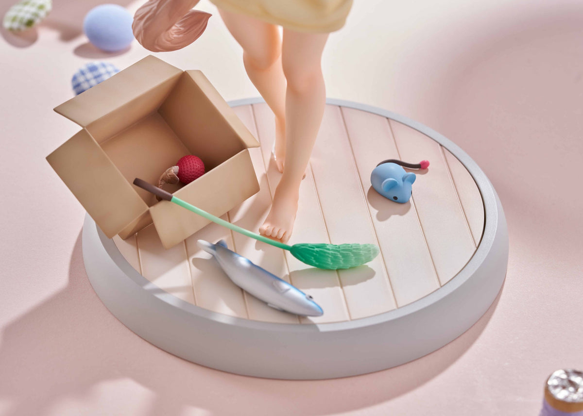 My Cat Is a Kawaii Girl - Kinako - Play With Version - AmiAmi Limited Edition Figur 1/6 (Golden Head)