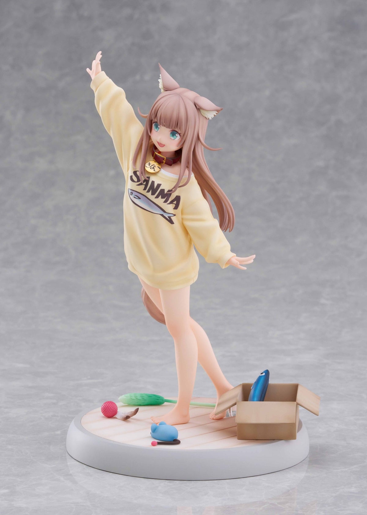 My Cat Is a Kawaii Girl - Kinako - Play With Version - AmiAmi Limited Edition Figur 1/6 (Golden Head)