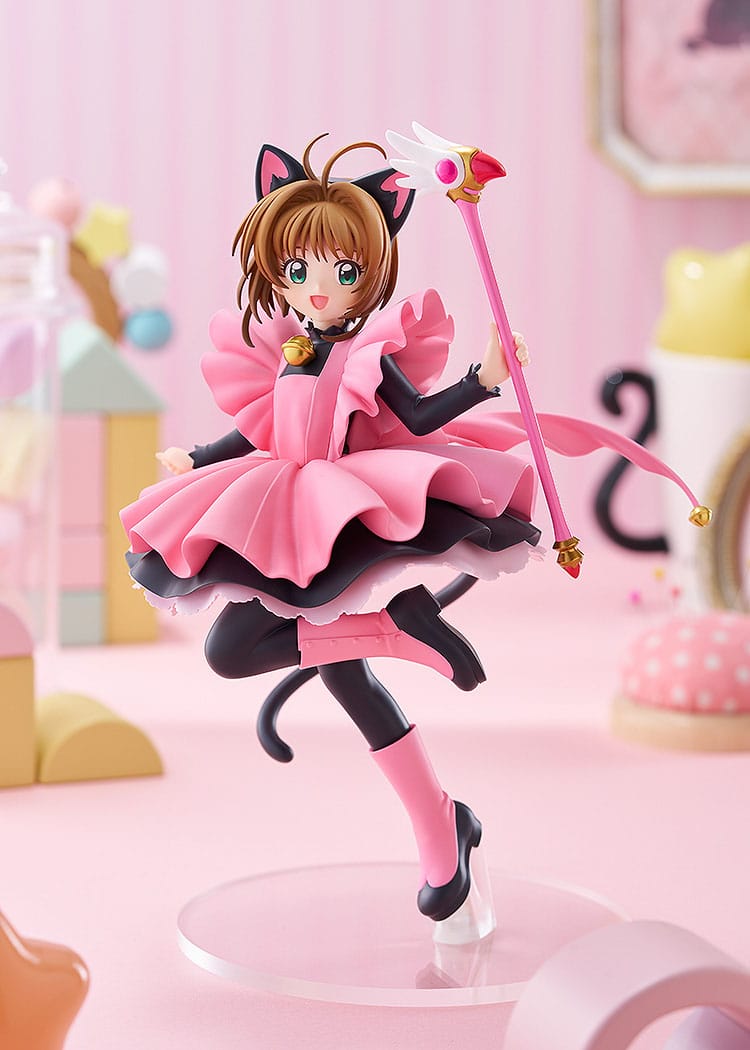 Cardcaptor Sakura - Sakura Kinomoto - Black Cat Costume Pop Up Parade Figur Größe L (Good Smile Company)