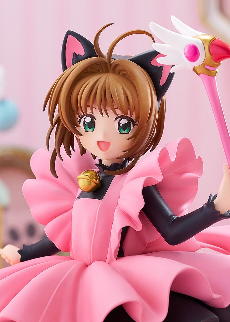 Cardcaptor Sakura - Sakura Kinomoto - Black Cat Costume Pop Up Parade Figur Größe L (Good Smile Company)