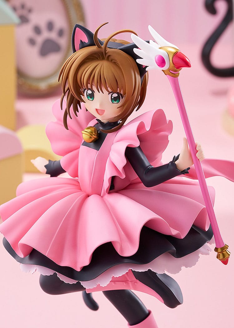 Cardcaptor Sakura - Sakura Kinomoto - Black Cat Costume Pop Up Parade Figur Größe L (Good Smile Company)
