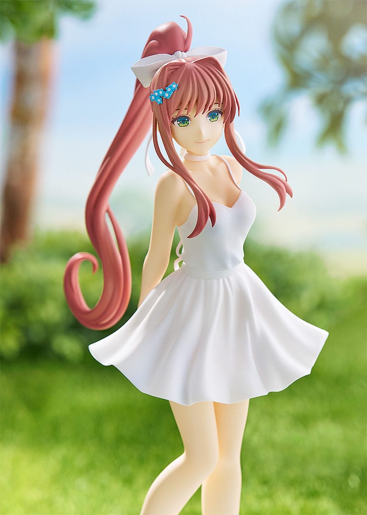 Doki Doki Literatuur Club! - Monika - Witte Jurk Pop Up Parade Figuur (Good Smile Company)