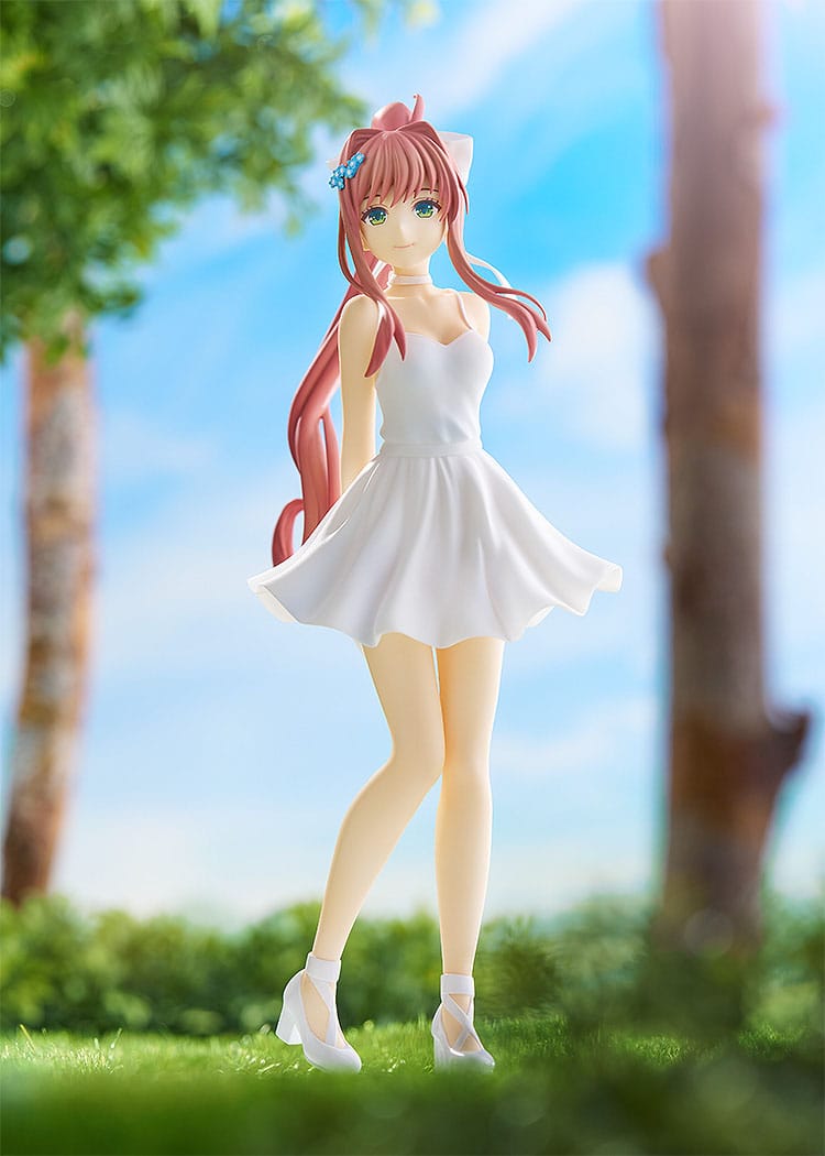 Doki Doki Literature Club! - Monika - White Dress Pop Up Parade Figur (Good Smile Company)