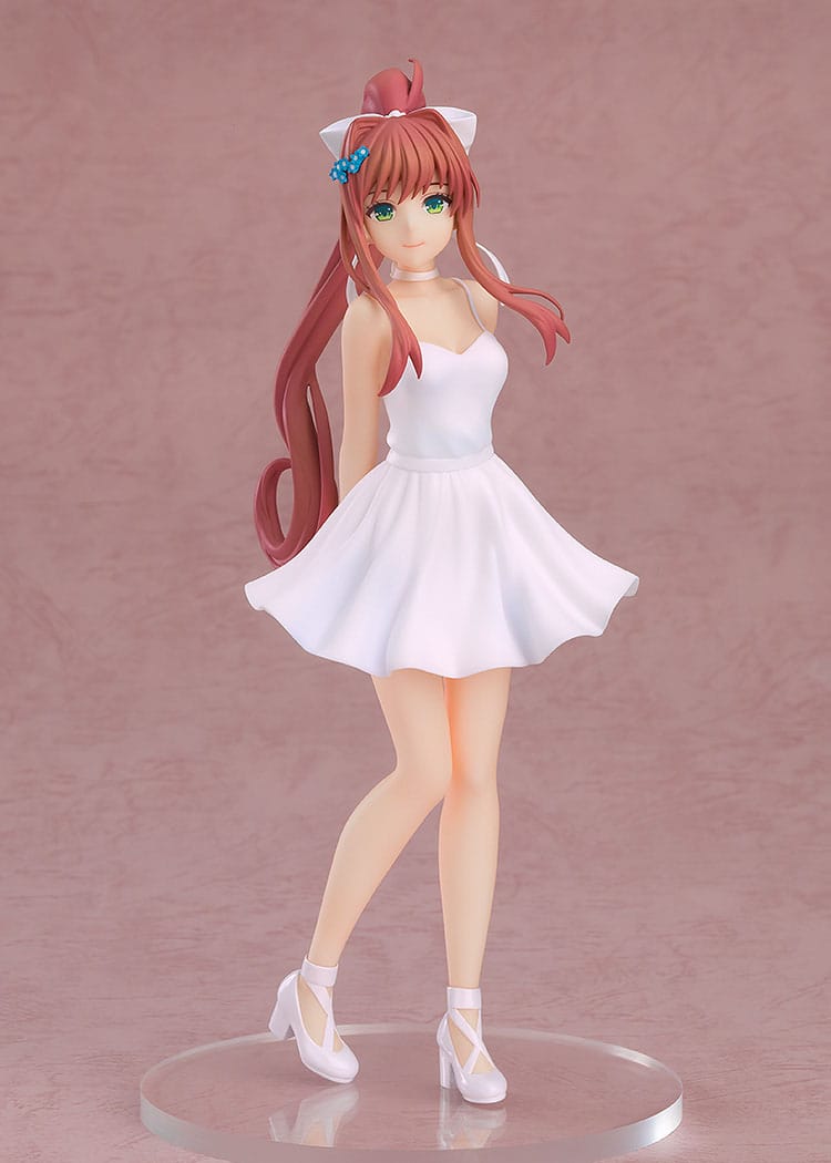 Club de literatura Doki Doki - Monika - Desfile de vestidos blancos figura (Empresa Good Smile)