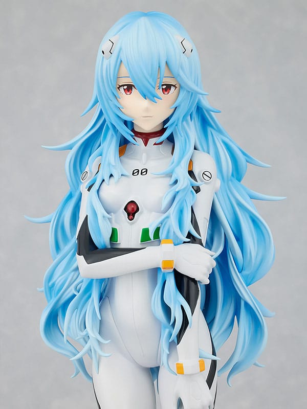 Rebuild of Evangelion - Rei Ayanami - Long Hair Pop Up Parade Figur Größe XL (Good Smile Company)