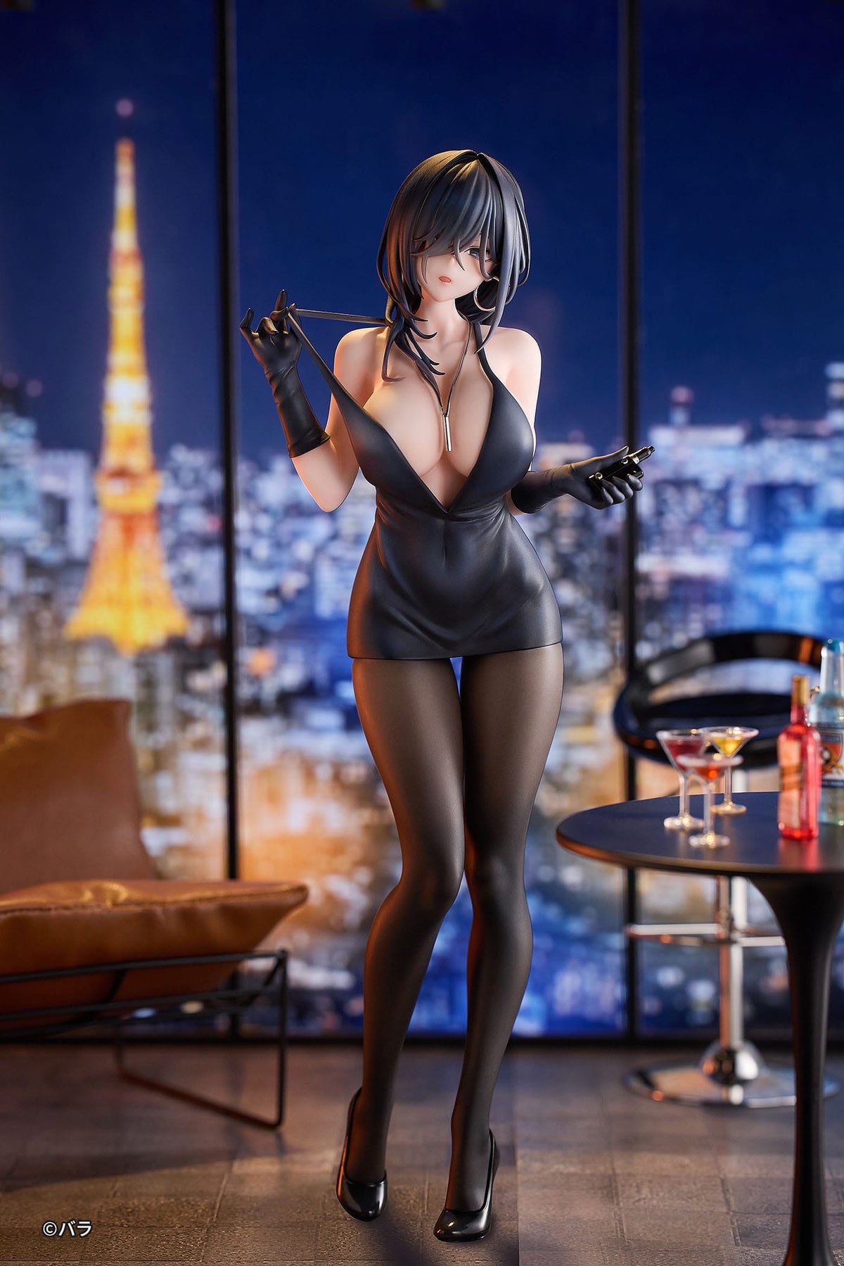 Original Character - Ishimi Yokoyama - by Bara - Black One-Piece Dress figurine 1/6 (Hanabee)