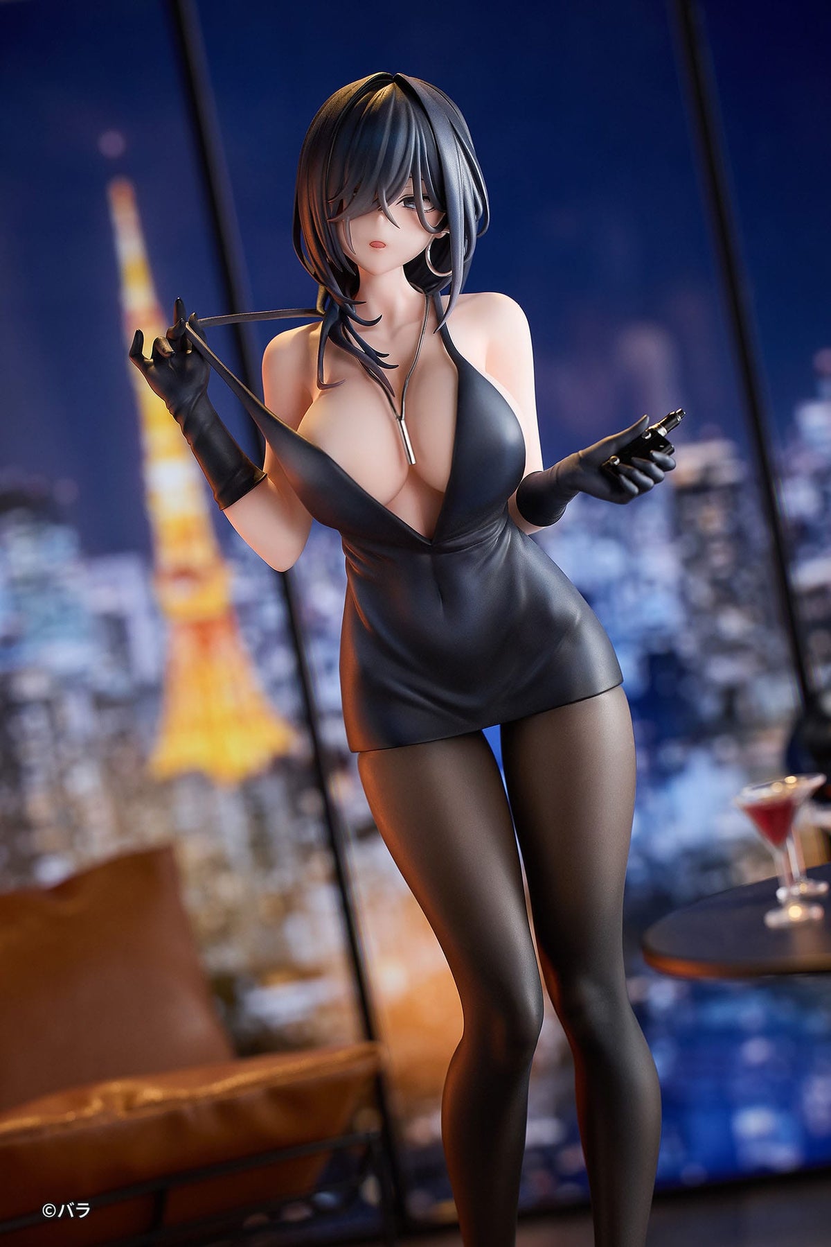 Original character - Ishimi Yokoyama - by Bara - Black One -Piece Dress Figure 1/6 (Hanabee)