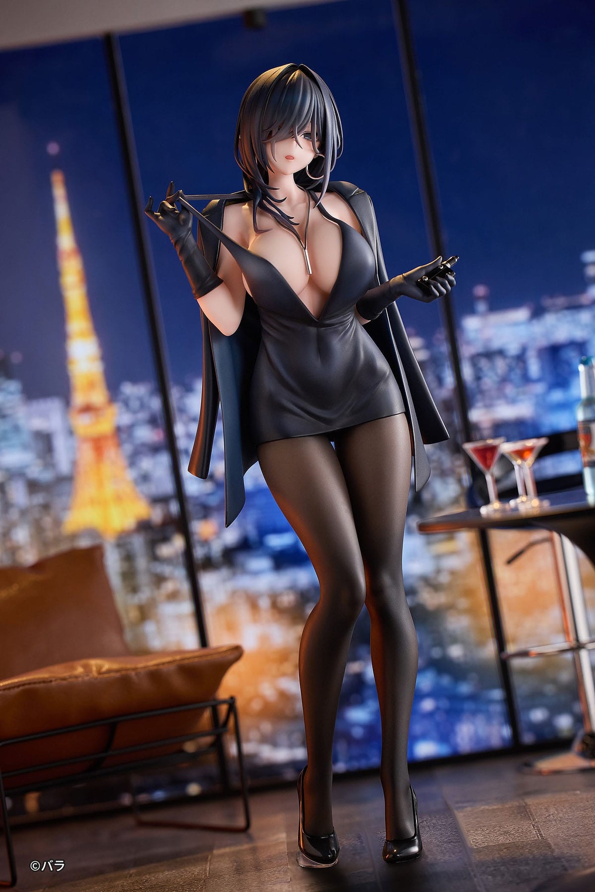 Original Character - Ishimi Yokoyama - by Bara - Black One-Piece Dress figurine 1/6 (Hanabee)