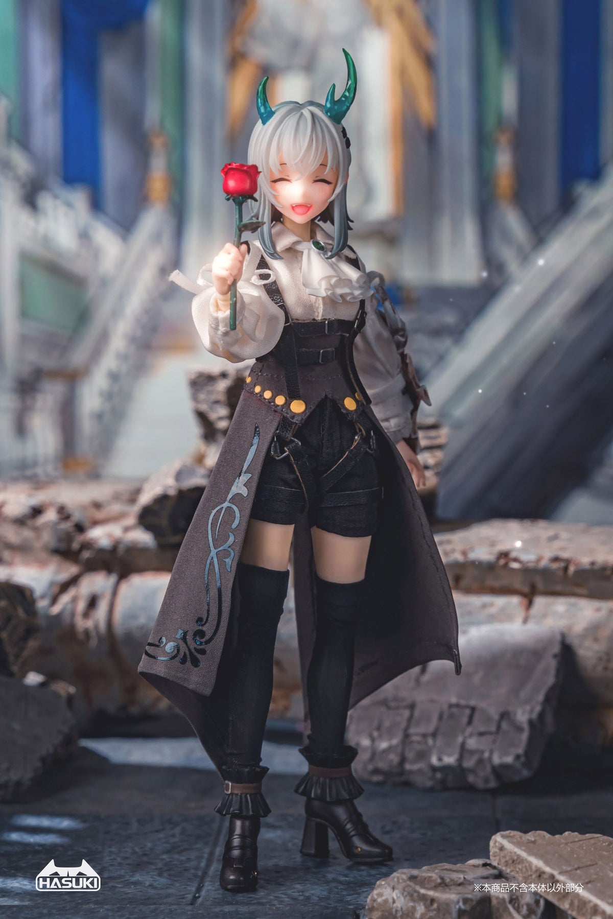 Origineel personage - PA008 Rose Knight Gloria - Pocket Art Figuur 1/12 (Hasuki)