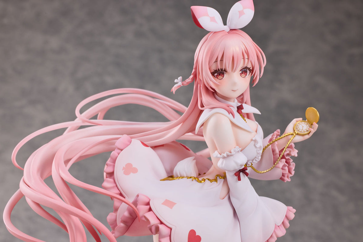 Original Character - White Rabbit Rosuuri - Illustrated by Rosuuri - Wonderland Version - Deluxe Edition Figur 1/7 (Hobby Sakura)