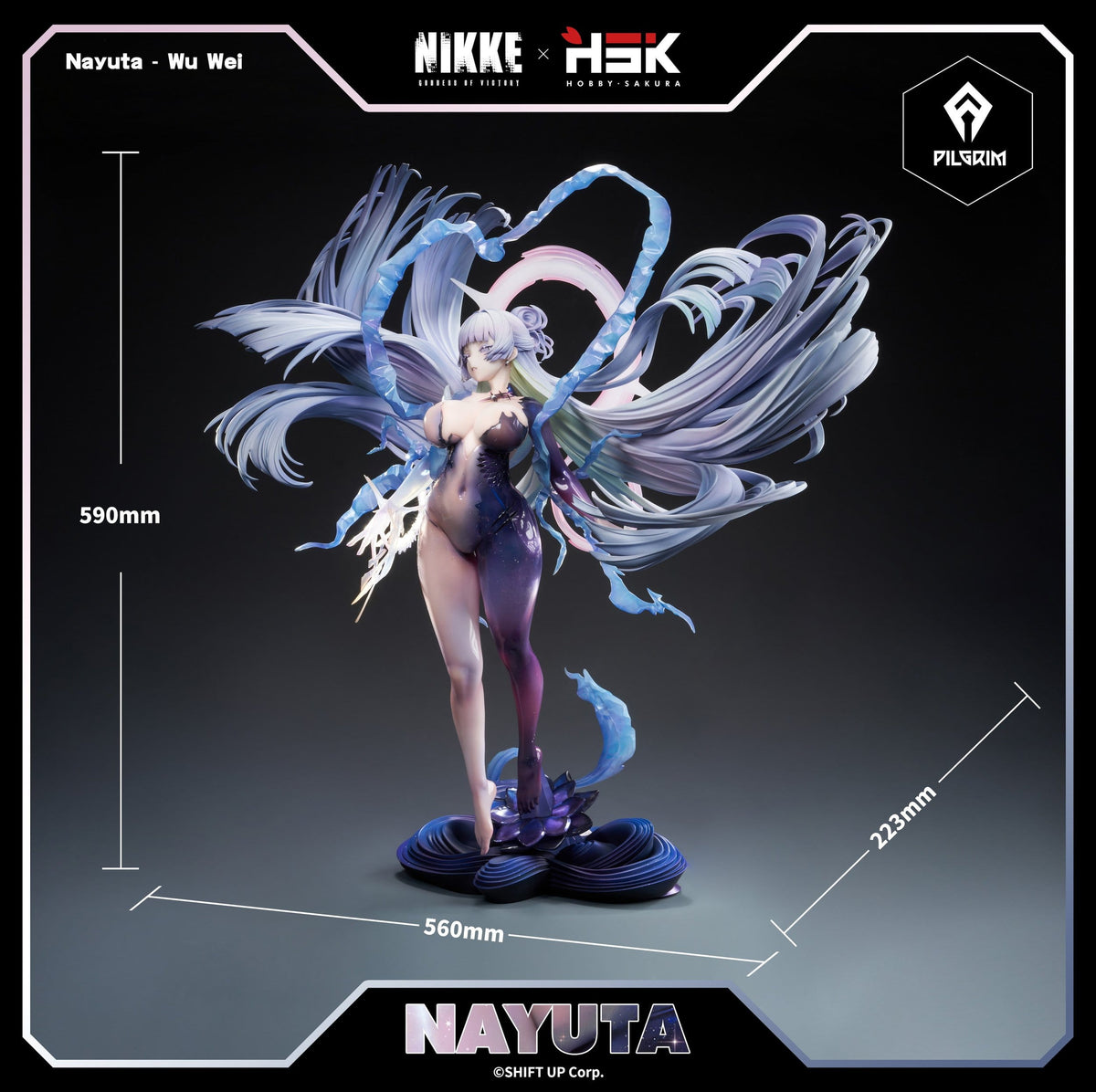 Goddess of Victory: Nikke - Nayuta - Wu Wei Deluxe Edition Figur 1/4 (Hanabee)