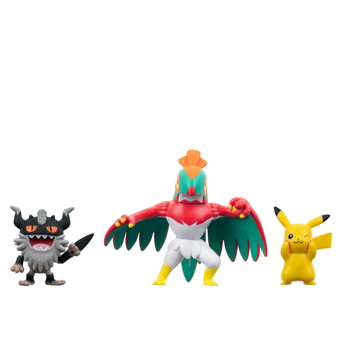 Pokémon - Pikachu #8, Mauzinger & Resladero - Battle Figuren 3er-Pack (Jazwares)