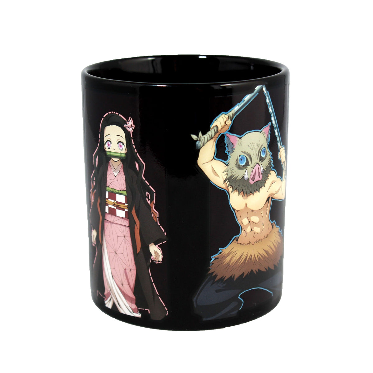 Demon Slayer - Tasse mit Thermoeffekt - Gruppe (Just Funky)