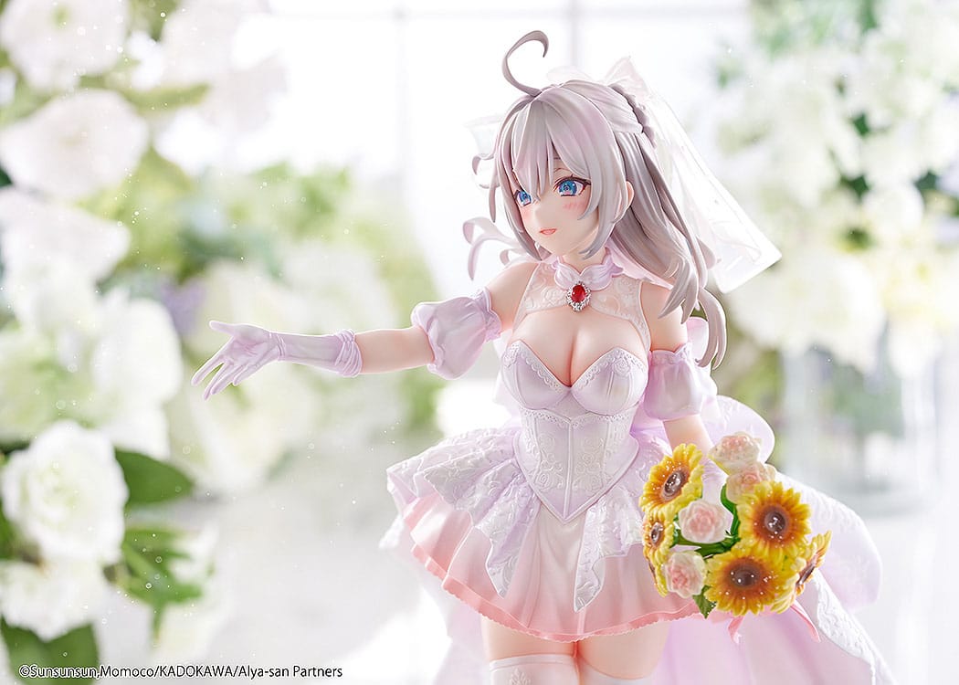 Alya Sometimes Hides Her Feelings in Russian - Alisa Mikhailovna Kujou (Alya) - Wedding Dress Figur 1/7 (Kadokawa)