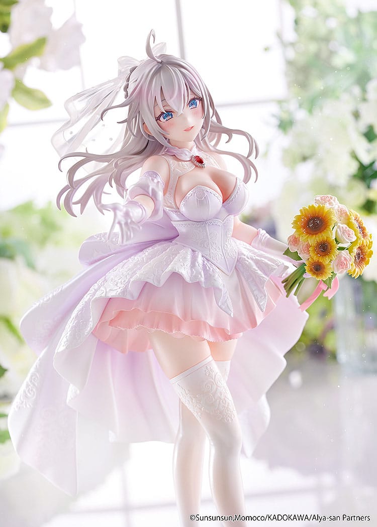 Alya Sometimes Hides Her Feelings in Russian - Alisa Mikhailovna Kujou (Alya) - Wedding Dress Figur 1/7 (Kadokawa)