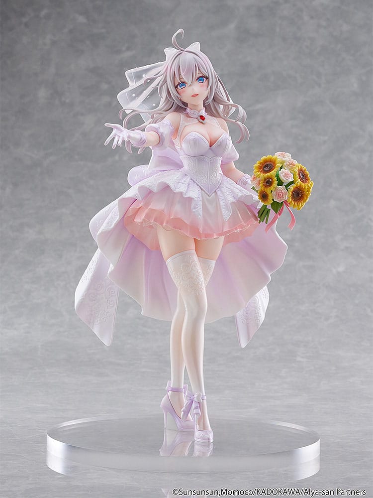 Alya Sometimes Hides Her Feelings in Russian - Alisa Mikhailovna Kujou (Alya) - Wedding Dress Figur 1/7 (Kadokawa)