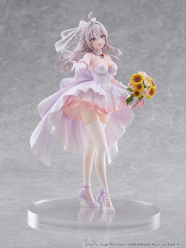 Alya Sometimes Hides Her Feelings in Russian - Alisa Mikhailovna Kujou (Alya) - Wedding Dress Figur 1/7 (Kadokawa)
