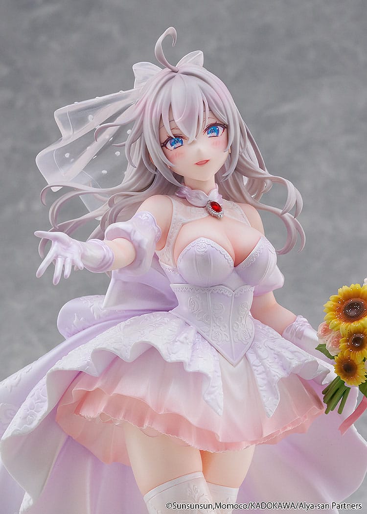 Alya Sometimes Hides Her Feelings in Russian - Alisa Mikhailovna Kujou (Alya) - Wedding Dress Figur 1/7 (Kadokawa)