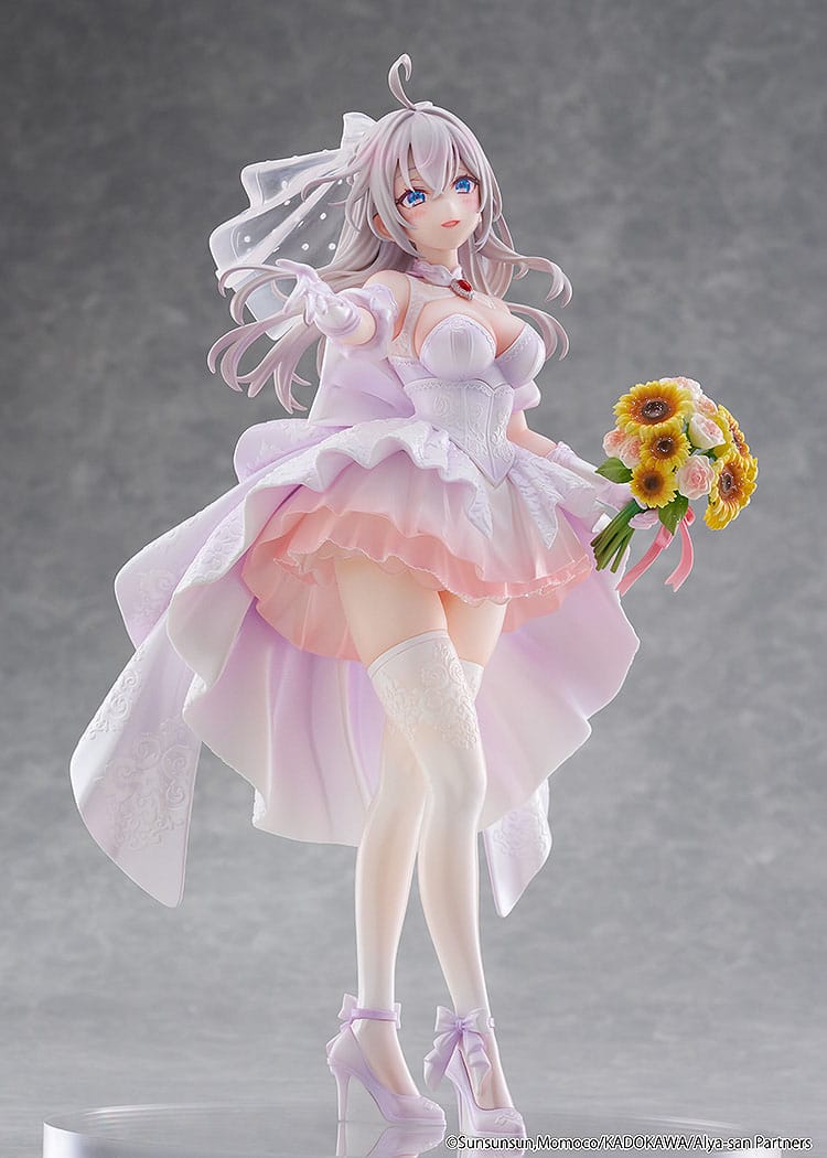 Alya Sometimes Hides Her Feelings in Russian - Alisa Mikhailovna Kujou (Alya) - Wedding Dress Figur 1/7 (Kadokawa)