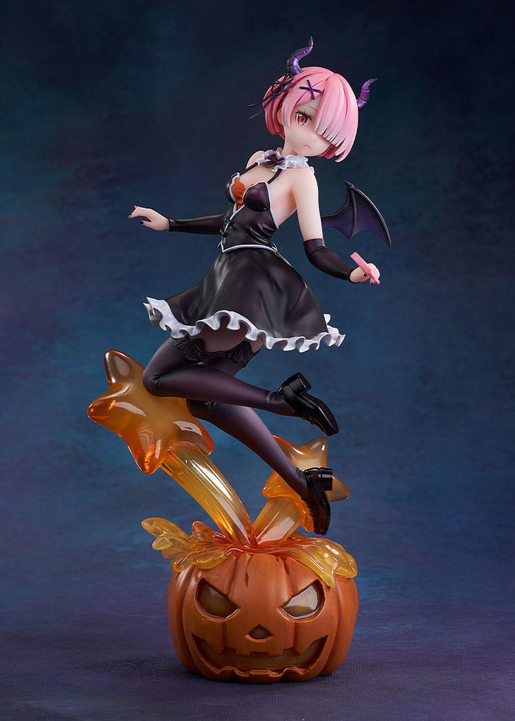 Re:Zero - Ram - Phantom Night Wizard - Halloween Figur 1/7 (Kadokawa)