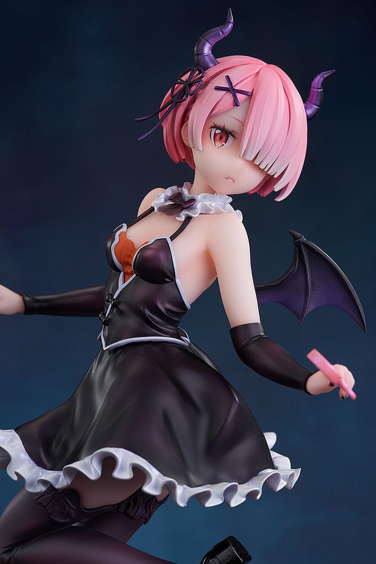 Re:Zero - Ram - Phantom Night Wizard - Halloween Figur 1/7 (Kadokawa)