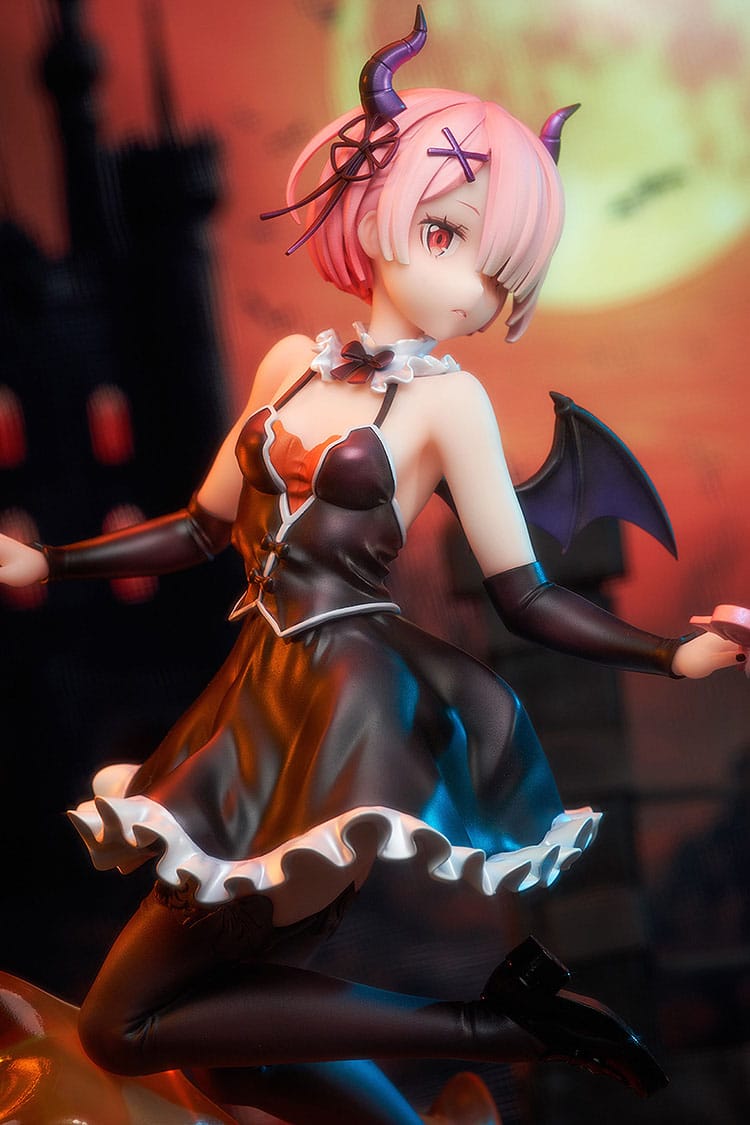 Re:Zero - Ram - Phantom Night Wizard - Halloween Figur 1/7 (Kadokawa)