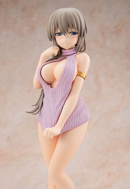 Uzaki-chan Wants to Hang Out! - Tsuki Uzaki - Sugoi Knitwear Ver. Figur 1/6 (Kadokawa)