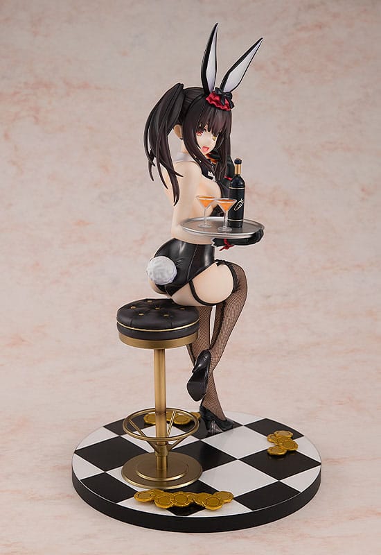 Estatua Date A Live - Kurumi Tokisaki - Black Bunny figura 1/7 (Kadokawa)