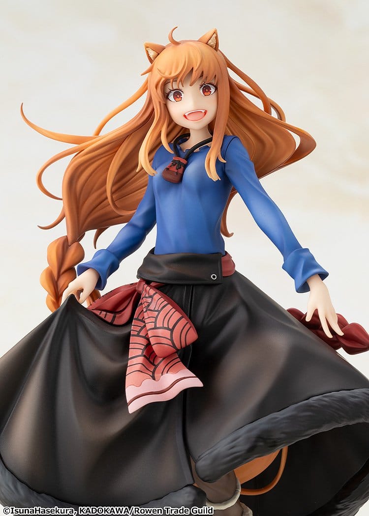 Spice and Wolf: Merchant Meets the Wise Wolf - Holo - illustration by Jyuu Ayakura - KD Colle Figur (Kadokawa)