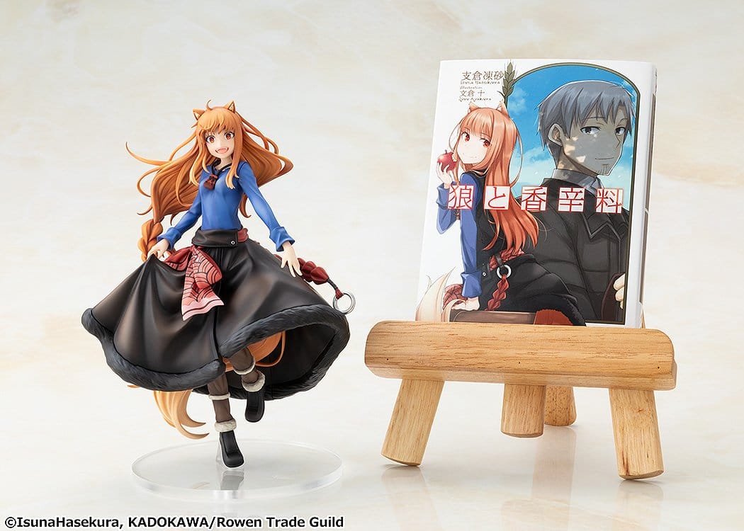 Spice and Wolf: Merchant Meets the Wise Wolf - Holo - illustration by Jyuu Ayakura - KD Colle Figur (Kadokawa)